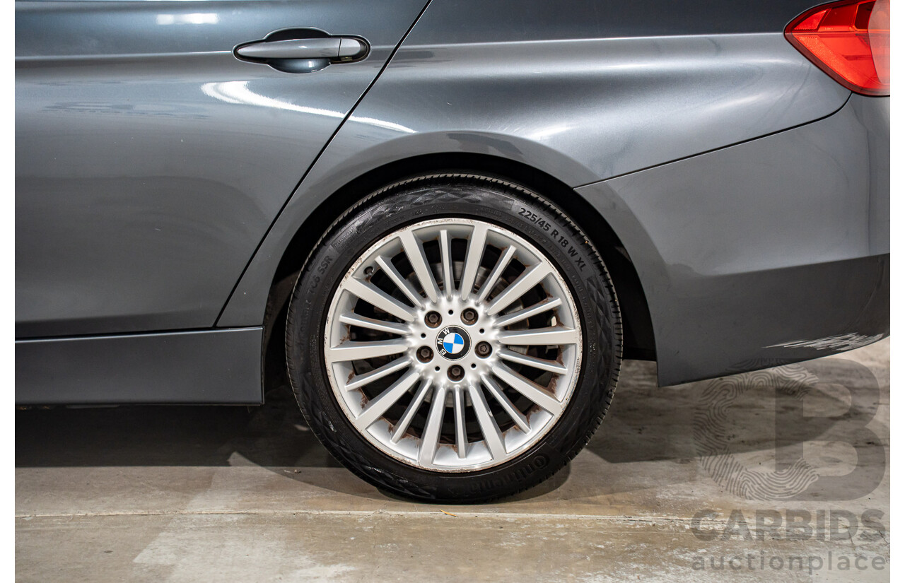 7/2012 BMW 328i Luxury Line F30 4d Sedan Mineral Grey Metallic Turbo 2.0L