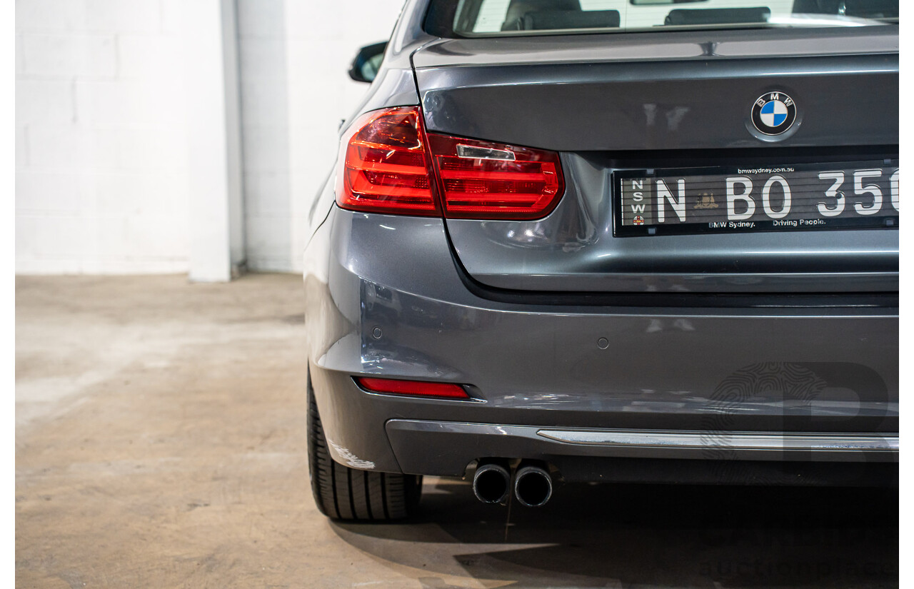 7/2012 BMW 328i Luxury Line F30 4d Sedan Mineral Grey Metallic Turbo 2.0L