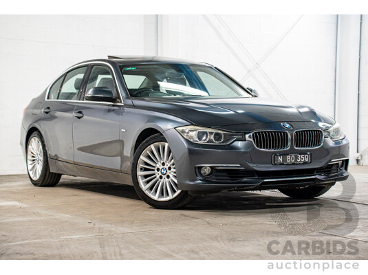 7/2012 BMW 328i Luxury Line F30 4d Sedan Mineral Grey Metallic Turbo 2.0L
