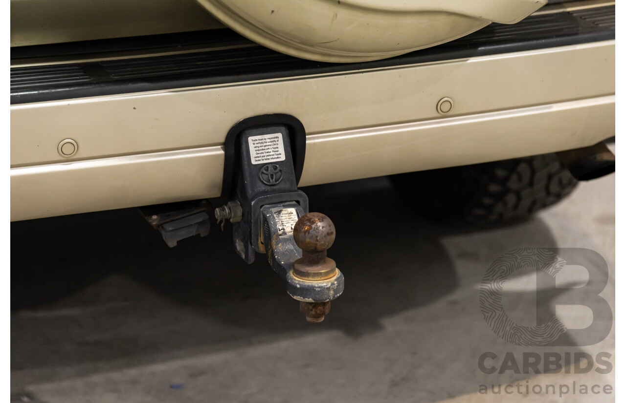 4/2008 Toyota Landcruiser Prado GXL (4x4) KDJ120R 07 UPGRADE 4d Wagon Savannah Metallic Turbo Diesel 3.0L