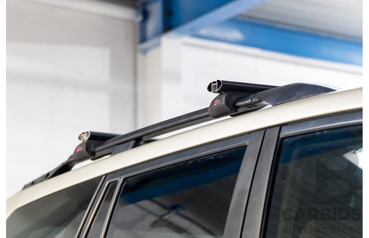 4/2008 Toyota Landcruiser Prado GXL (4x4) KDJ120R 07 UPGRADE 4d Wagon Savannah Metallic Turbo Diesel 3.0L