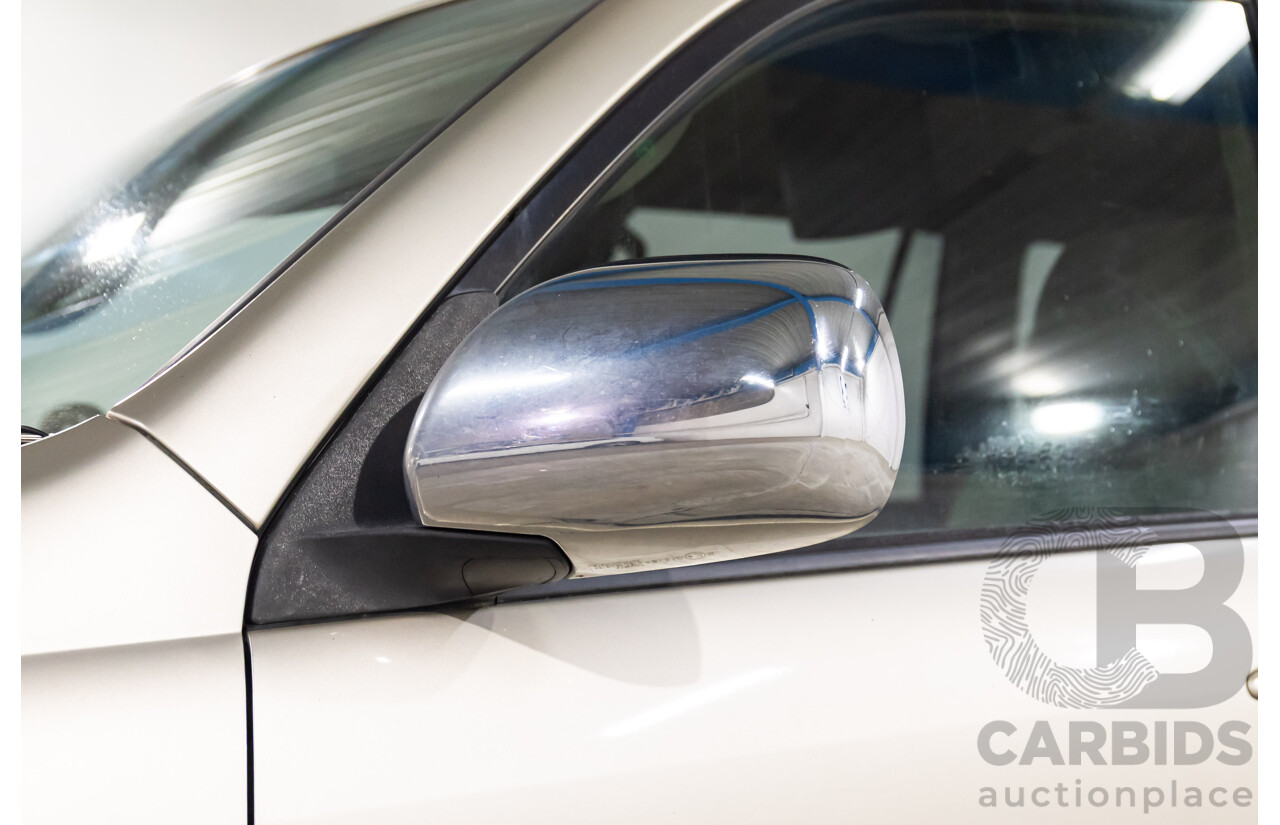 4/2008 Toyota Landcruiser Prado GXL (4x4) KDJ120R 07 UPGRADE 4d Wagon Savannah Metallic Turbo Diesel 3.0L