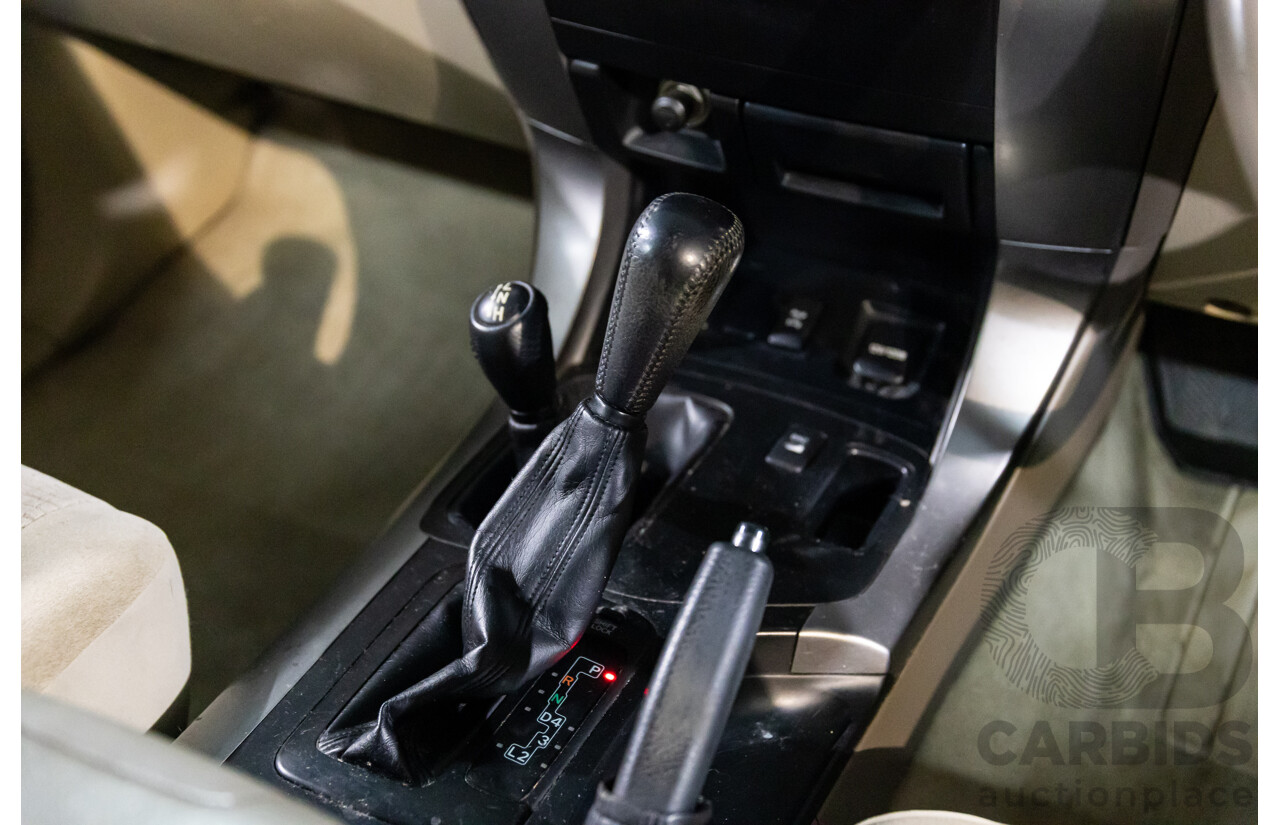 4/2008 Toyota Landcruiser Prado GXL (4x4) KDJ120R 07 UPGRADE 4d Wagon Savannah Metallic Turbo Diesel 3.0L