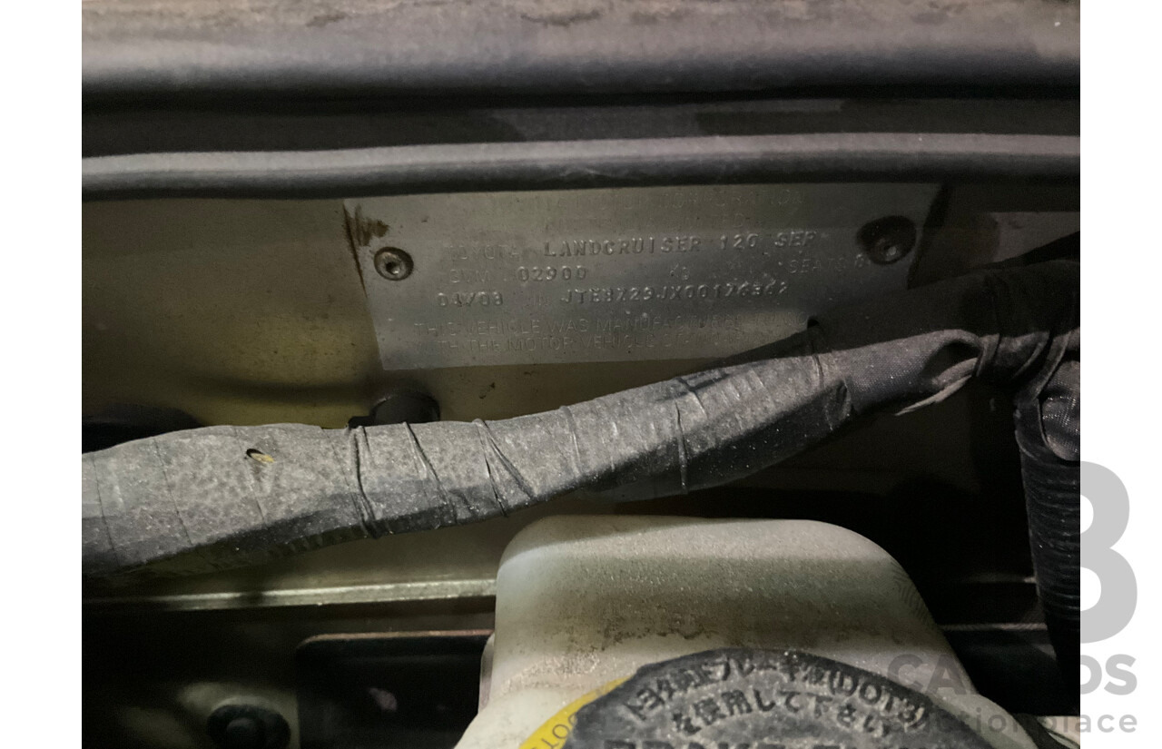 4/2008 Toyota Landcruiser Prado GXL (4x4) KDJ120R 07 UPGRADE 4d Wagon Savannah Metallic Turbo Diesel 3.0L