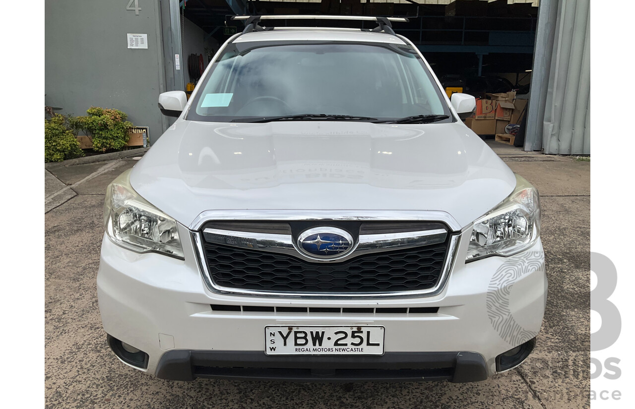 5/2013 Subaru Forester 2.0D MY13 4d Wagon White 6sp Manual 2.0L Turbo Diesel