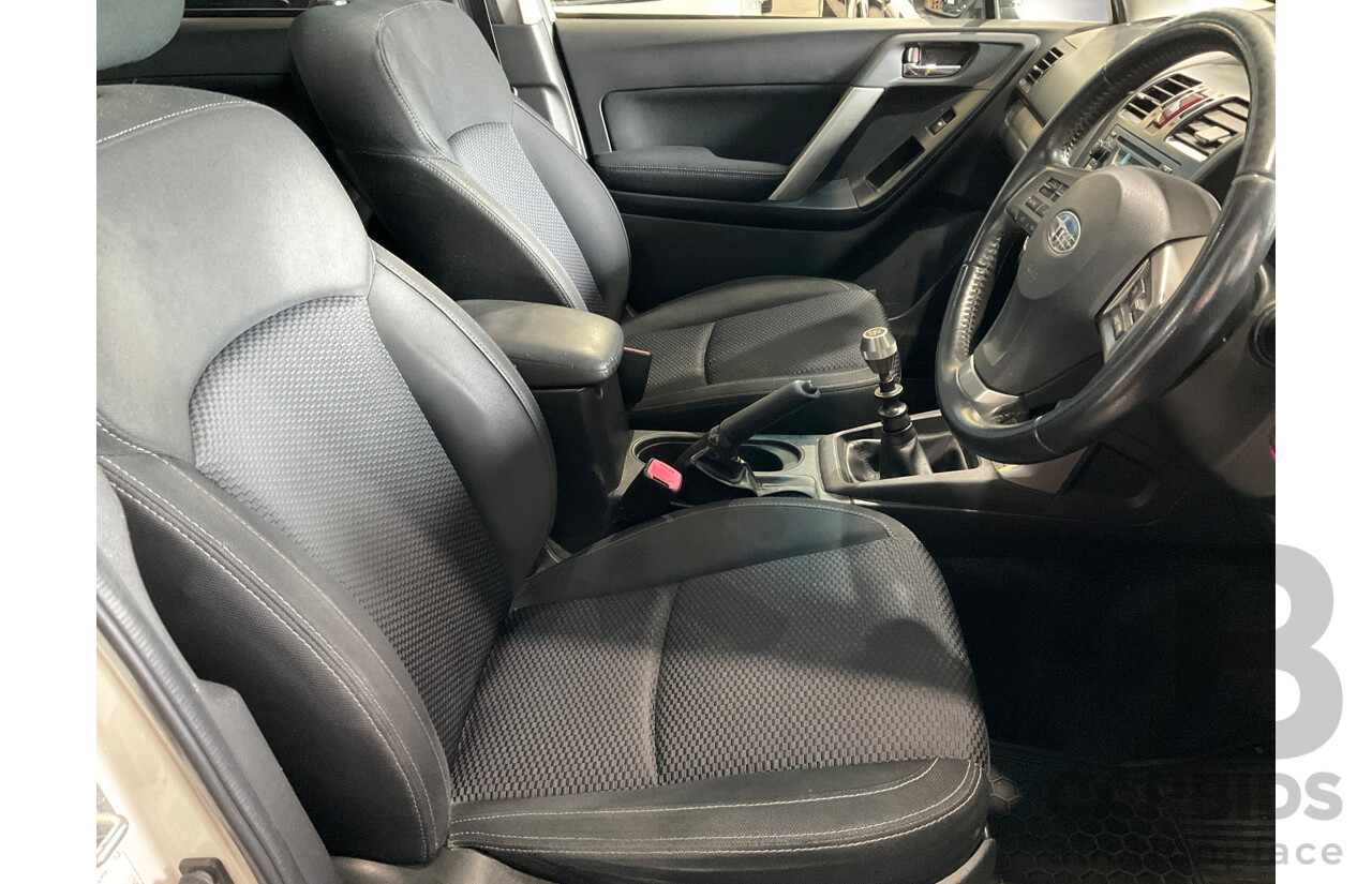 5/2013 Subaru Forester 2.0D MY13 4d Wagon White 6sp Manual 2.0L Turbo Diesel