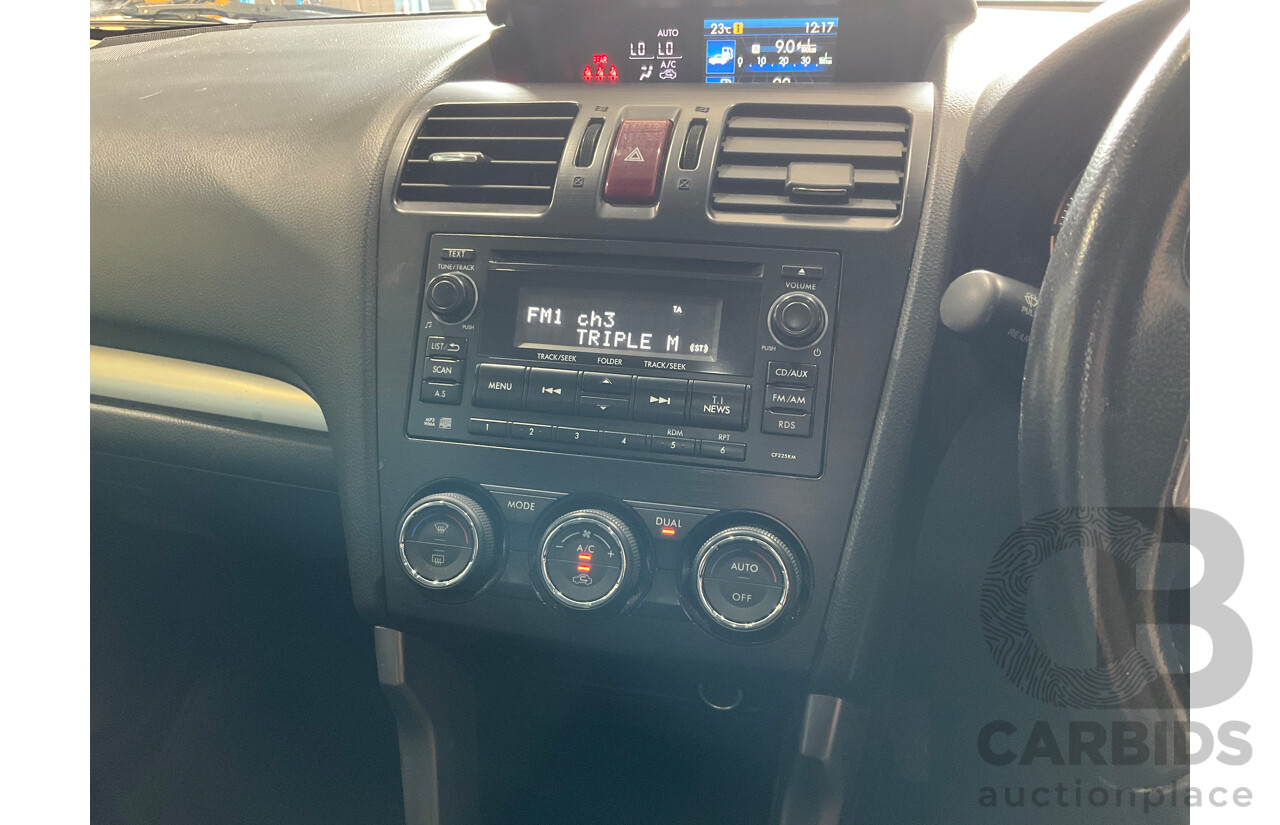 5/2013 Subaru Forester 2.0D MY13 4d Wagon White 6sp Manual 2.0L Turbo Diesel