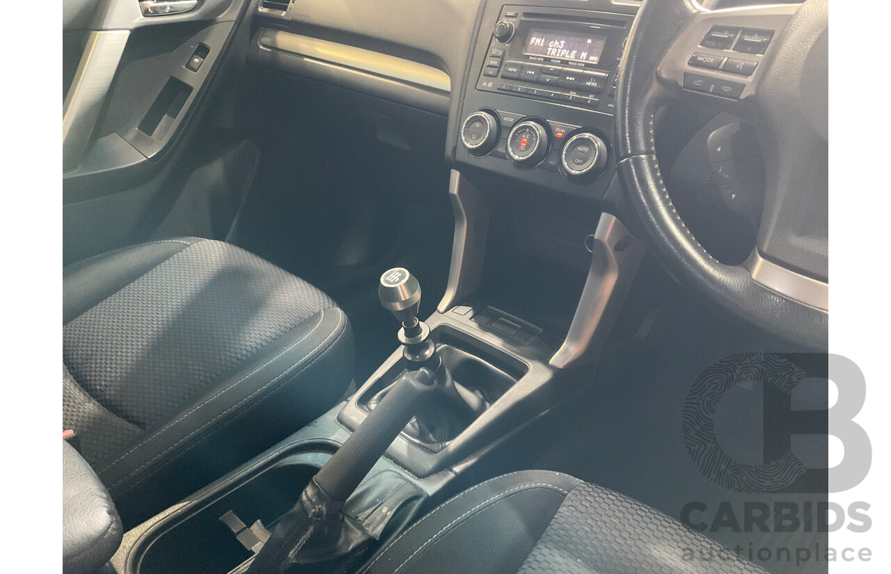 5/2013 Subaru Forester 2.0D MY13 4d Wagon White 6sp Manual 2.0L Turbo Diesel