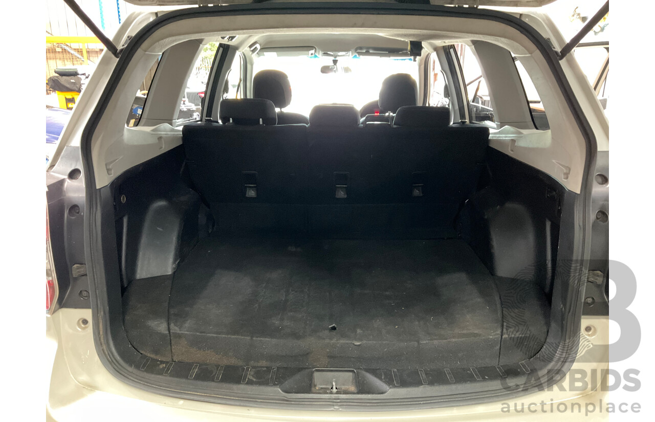 5/2013 Subaru Forester 2.0D MY13 4d Wagon White 6sp Manual 2.0L Turbo Diesel