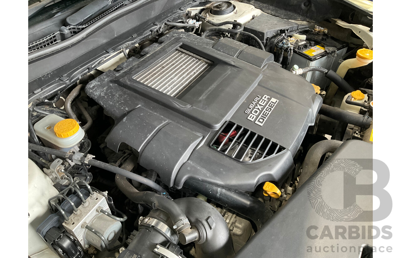 5/2013 Subaru Forester 2.0D MY13 4d Wagon White 6sp Manual 2.0L Turbo Diesel