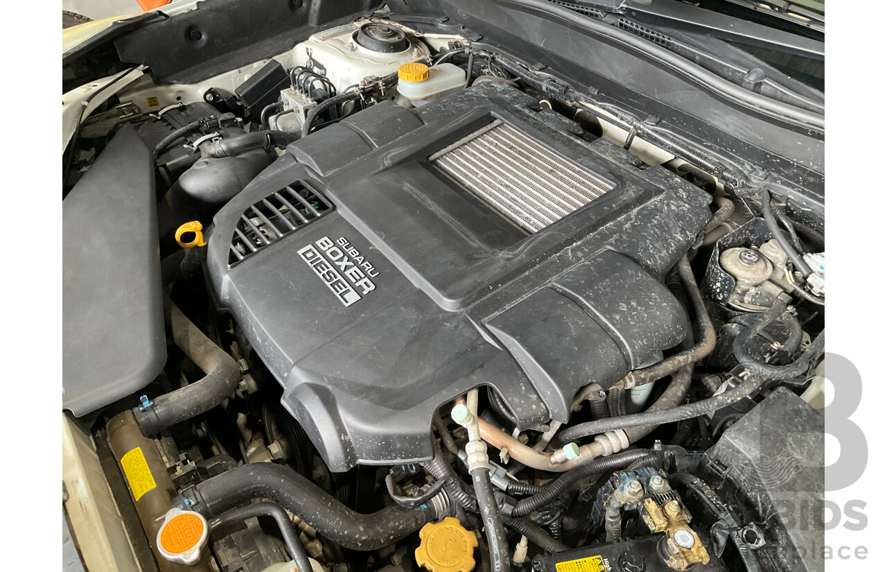 5/2013 Subaru Forester 2.0D MY13 4d Wagon White 6sp Manual 2.0L Turbo Diesel