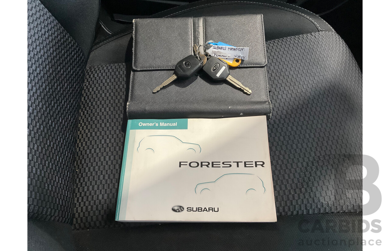 5/2013 Subaru Forester 2.0D MY13 4d Wagon White 6sp Manual 2.0L Turbo Diesel