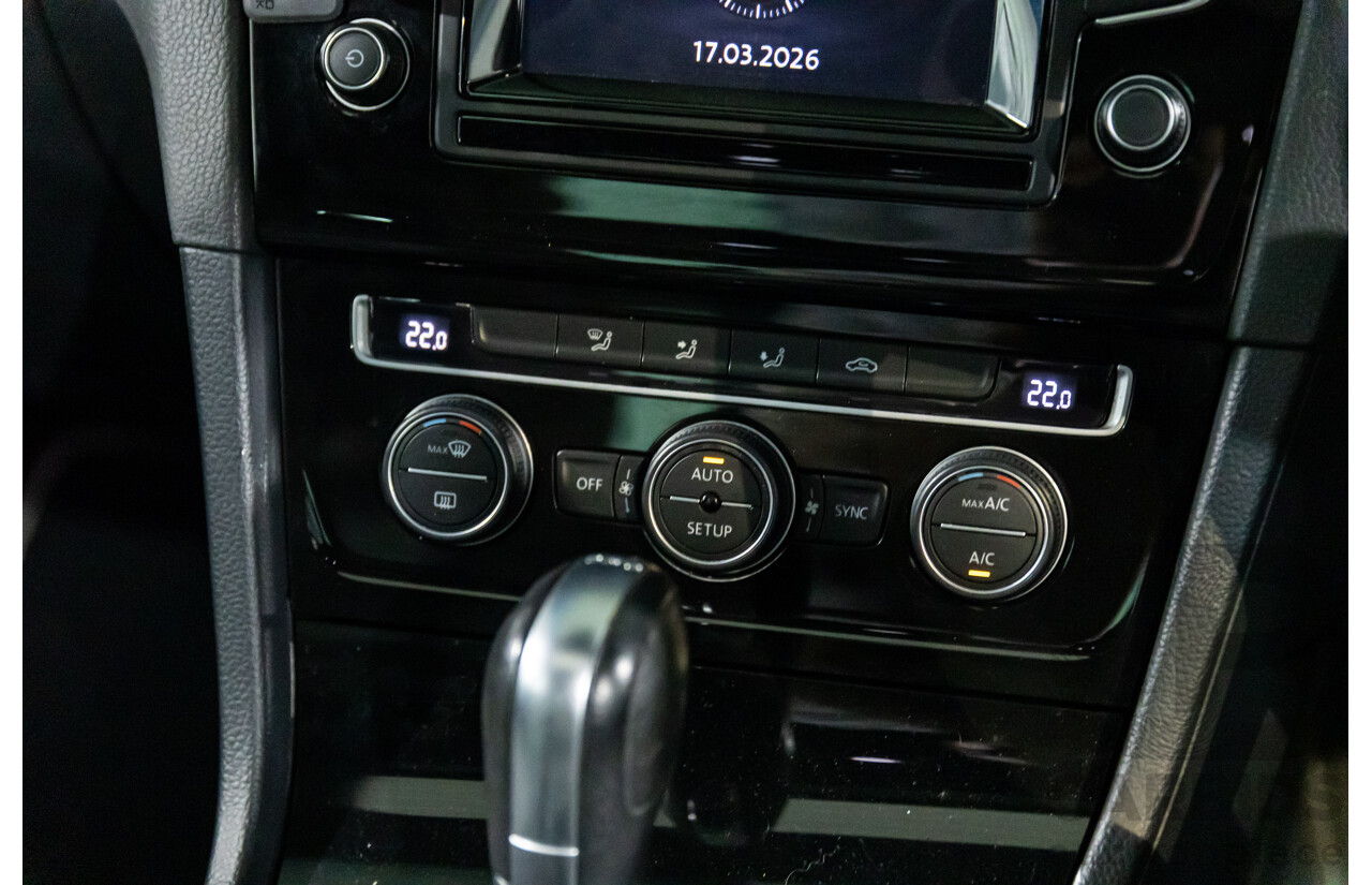 4/2014 Volkswagen Golf 110 TDI Highline R-Line Package AU MY14.5 5d Hatchback Pure White Turbo 2.0L