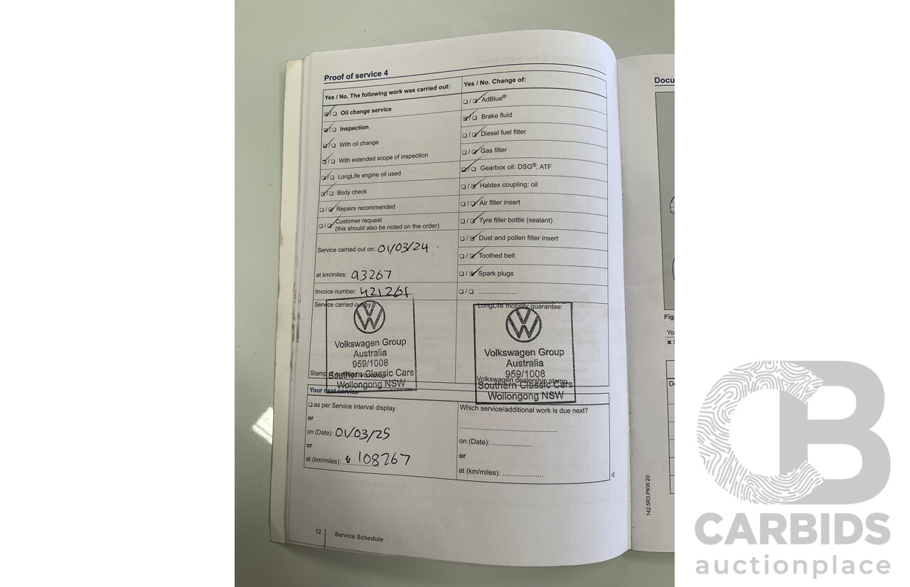 4/2014 Volkswagen Golf 110 TDI Highline R-Line Package AU MY14.5 5d Hatchback Pure White Turbo 2.0L