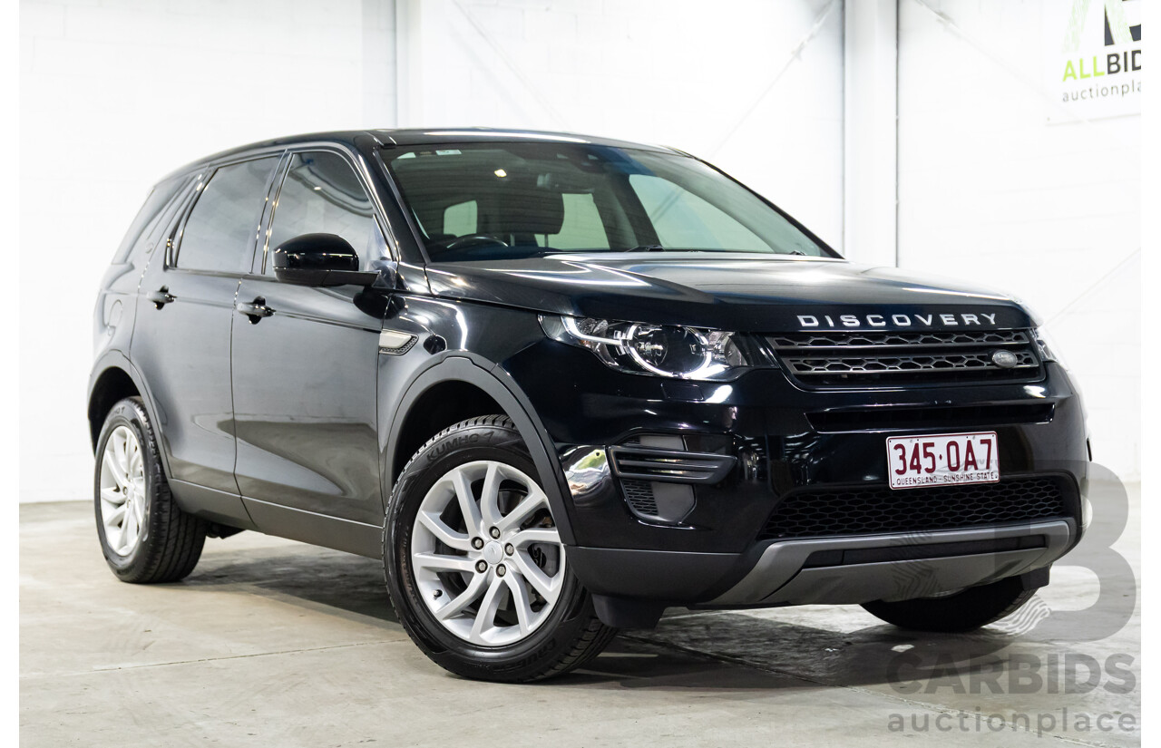 01/2018 Land Rover Discovery Sport TD4 SE (110kW AWD) L550 MY18 4d Wagon Narvik Black Turbo Diesel 2.0L - 7 Seater