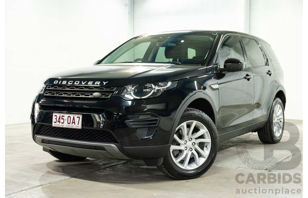01/2018 Land Rover Discovery Sport TD4 SE (110kW AWD) L550 MY18 4d Wagon Narvik Black Turbo Diesel 2.0L - 7 Seater