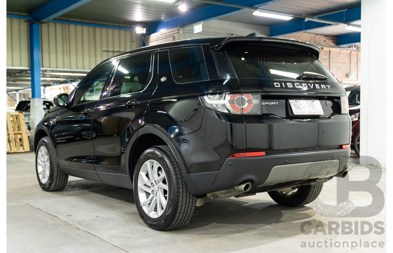 01/2018 Land Rover Discovery Sport TD4 SE (110kW AWD) L550 MY18 4d Wagon Narvik Black Turbo Diesel 2.0L - 7 Seater