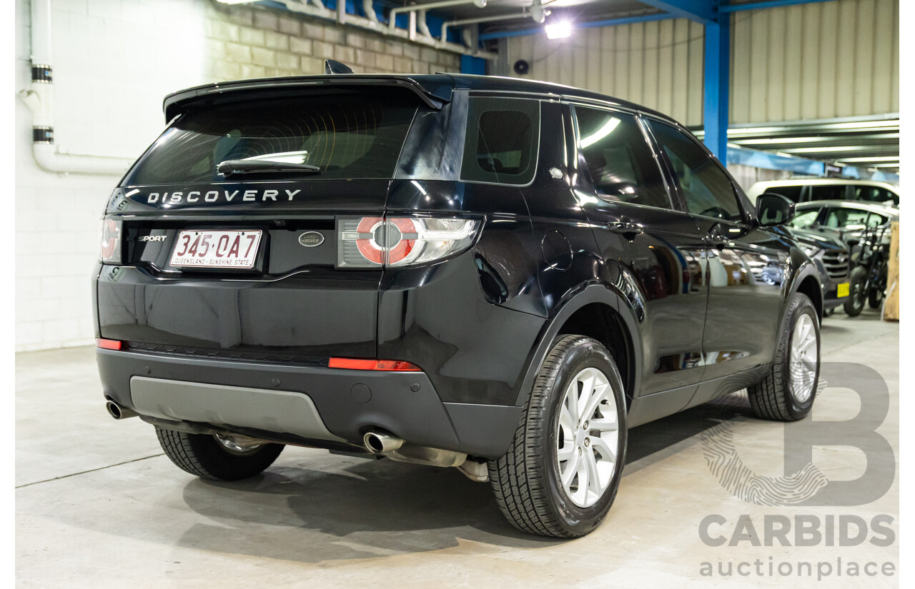 01/2018 Land Rover Discovery Sport TD4 SE (110kW AWD) L550 MY18 4d Wagon Narvik Black Turbo Diesel 2.0L - 7 Seater