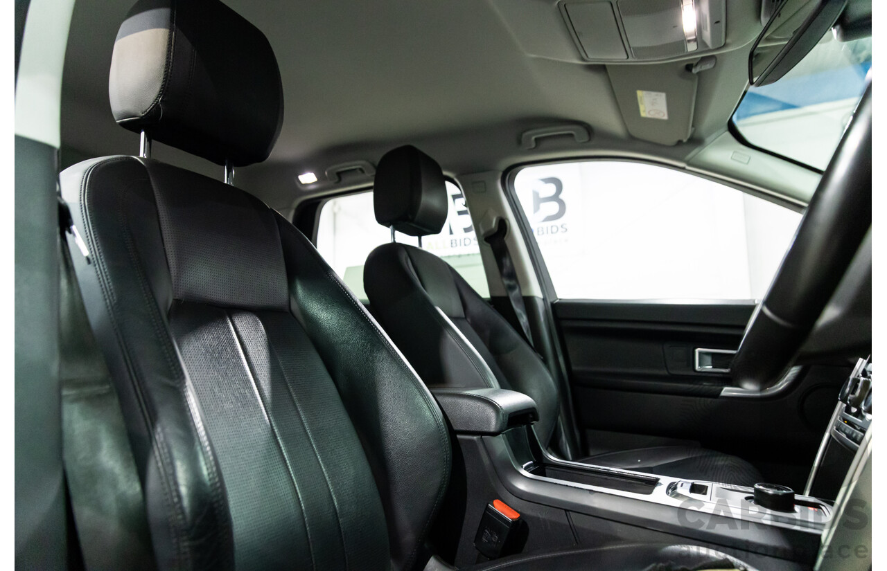 01/2018 Land Rover Discovery Sport TD4 SE (110kW AWD) L550 MY18 4d Wagon Narvik Black Turbo Diesel 2.0L - 7 Seater