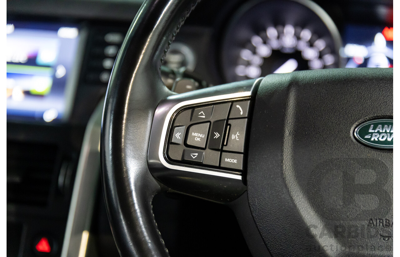 01/2018 Land Rover Discovery Sport TD4 SE (110kW AWD) L550 MY18 4d Wagon Narvik Black Turbo Diesel 2.0L - 7 Seater