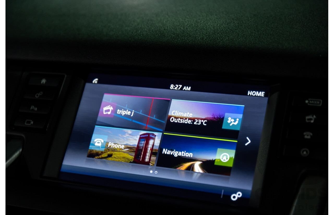 01/2018 Land Rover Discovery Sport TD4 SE (110kW AWD) L550 MY18 4d Wagon Narvik Black Turbo Diesel 2.0L - 7 Seater