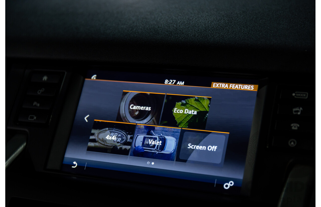 01/2018 Land Rover Discovery Sport TD4 SE (110kW AWD) L550 MY18 4d Wagon Narvik Black Turbo Diesel 2.0L - 7 Seater