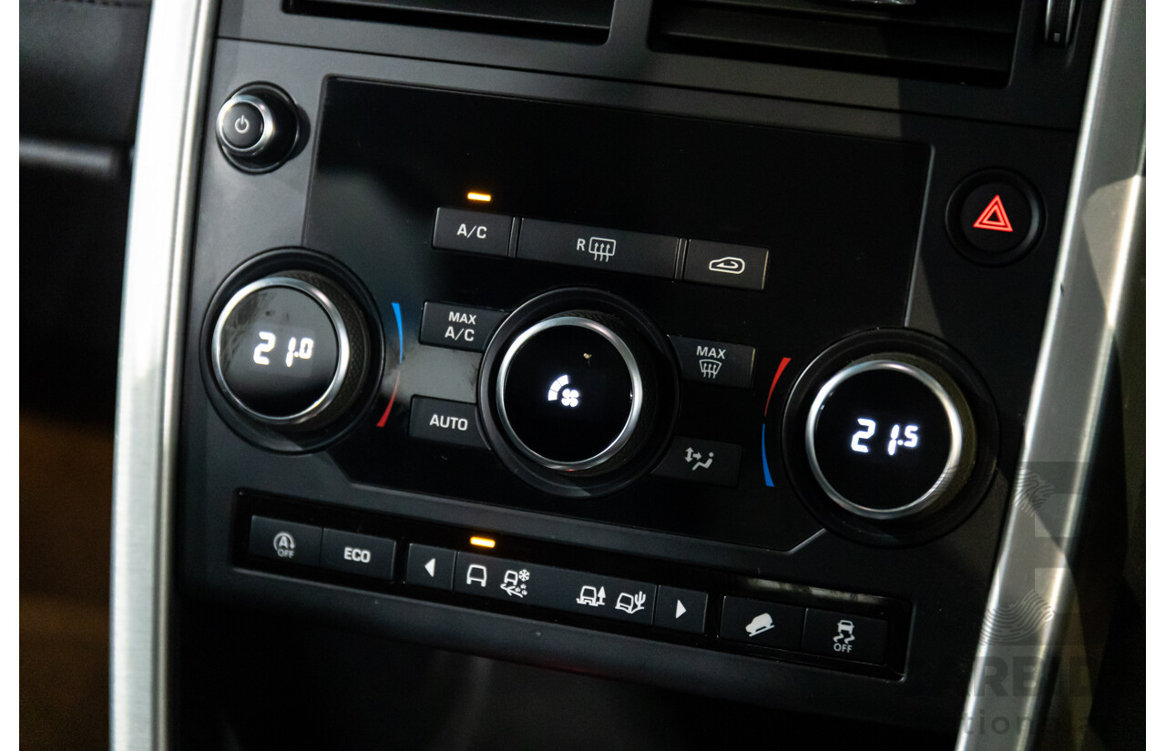 01/2018 Land Rover Discovery Sport TD4 SE (110kW AWD) L550 MY18 4d Wagon Narvik Black Turbo Diesel 2.0L - 7 Seater