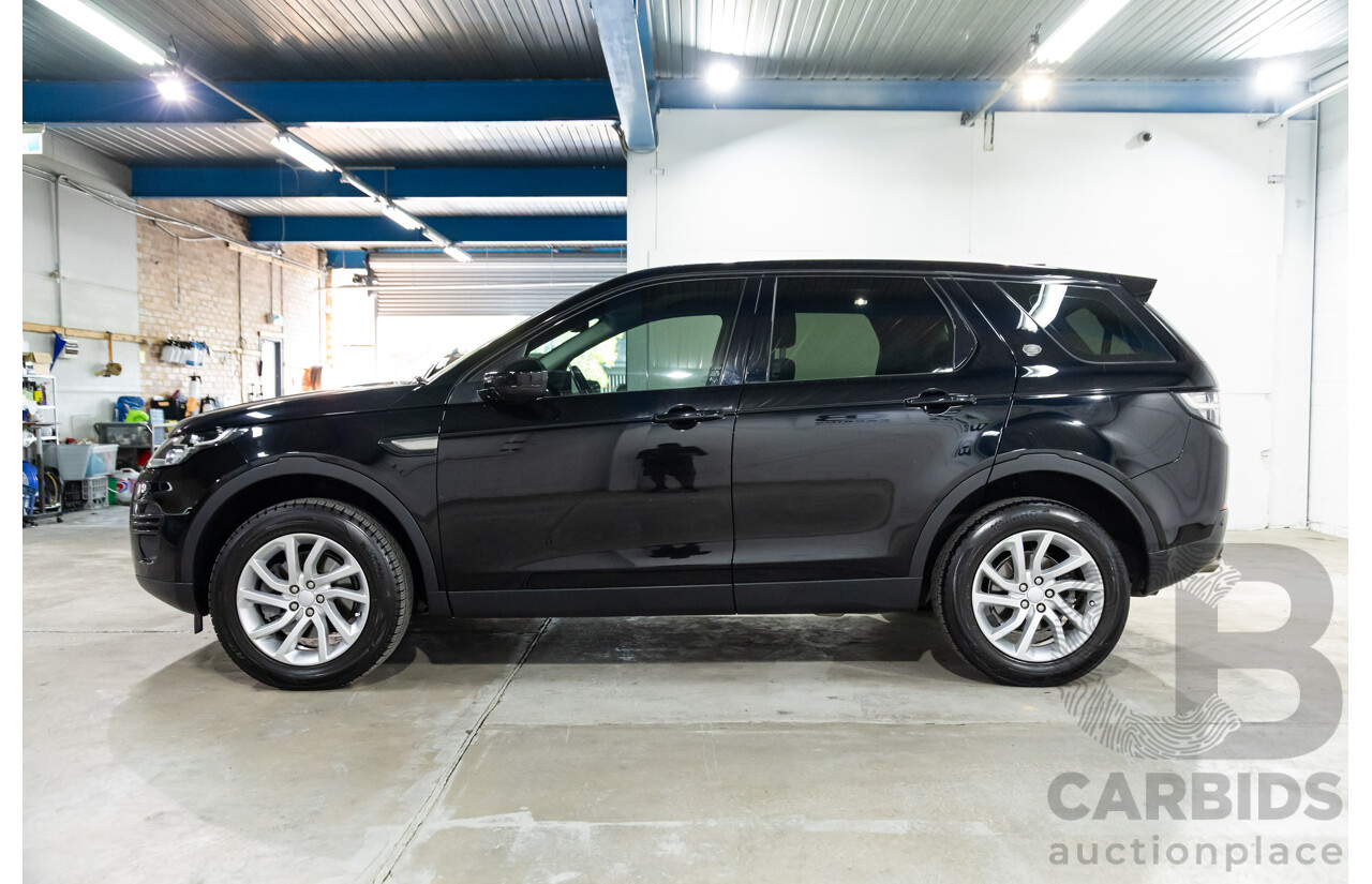 01/2018 Land Rover Discovery Sport TD4 SE (110kW AWD) L550 MY18 4d Wagon Narvik Black Turbo Diesel 2.0L - 7 Seater