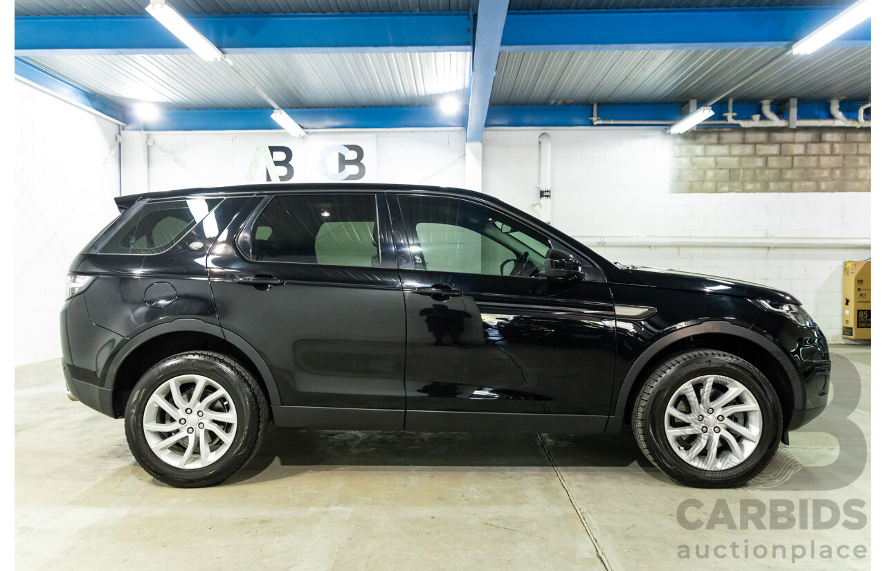 01/2018 Land Rover Discovery Sport TD4 SE (110kW AWD) L550 MY18 4d Wagon Narvik Black Turbo Diesel 2.0L - 7 Seater