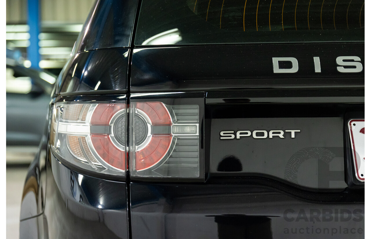 01/2018 Land Rover Discovery Sport TD4 SE (110kW AWD) L550 MY18 4d Wagon Narvik Black Turbo Diesel 2.0L - 7 Seater