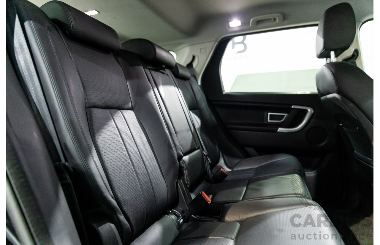 01/2018 Land Rover Discovery Sport TD4 SE (110kW AWD) L550 MY18 4d Wagon Narvik Black Turbo Diesel 2.0L - 7 Seater