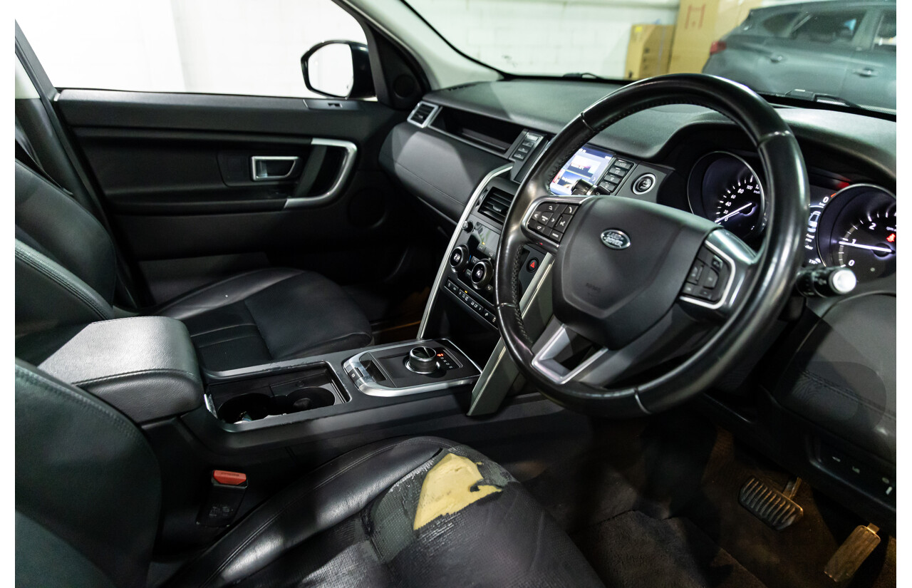 01/2018 Land Rover Discovery Sport TD4 SE (110kW AWD) L550 MY18 4d Wagon Narvik Black Turbo Diesel 2.0L - 7 Seater