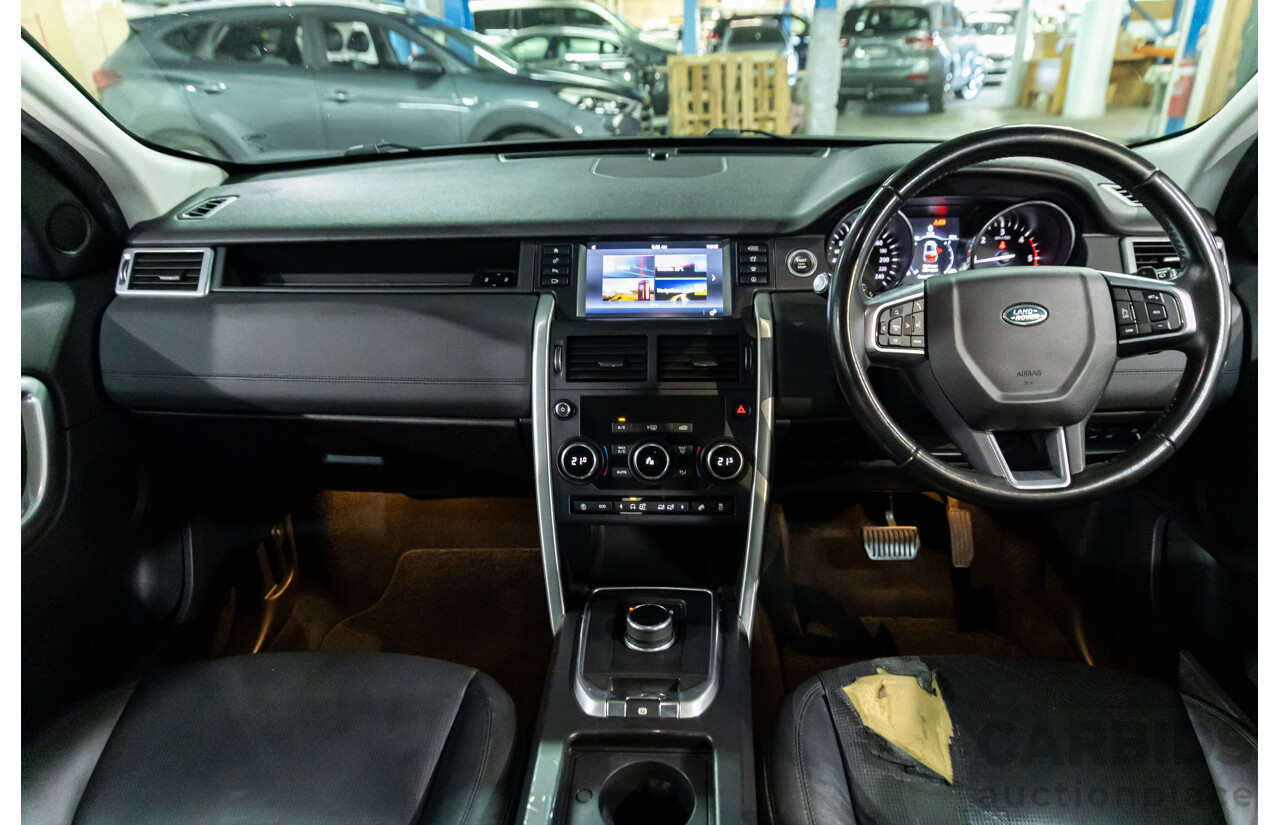 01/2018 Land Rover Discovery Sport TD4 SE (110kW AWD) L550 MY18 4d Wagon Narvik Black Turbo Diesel 2.0L - 7 Seater