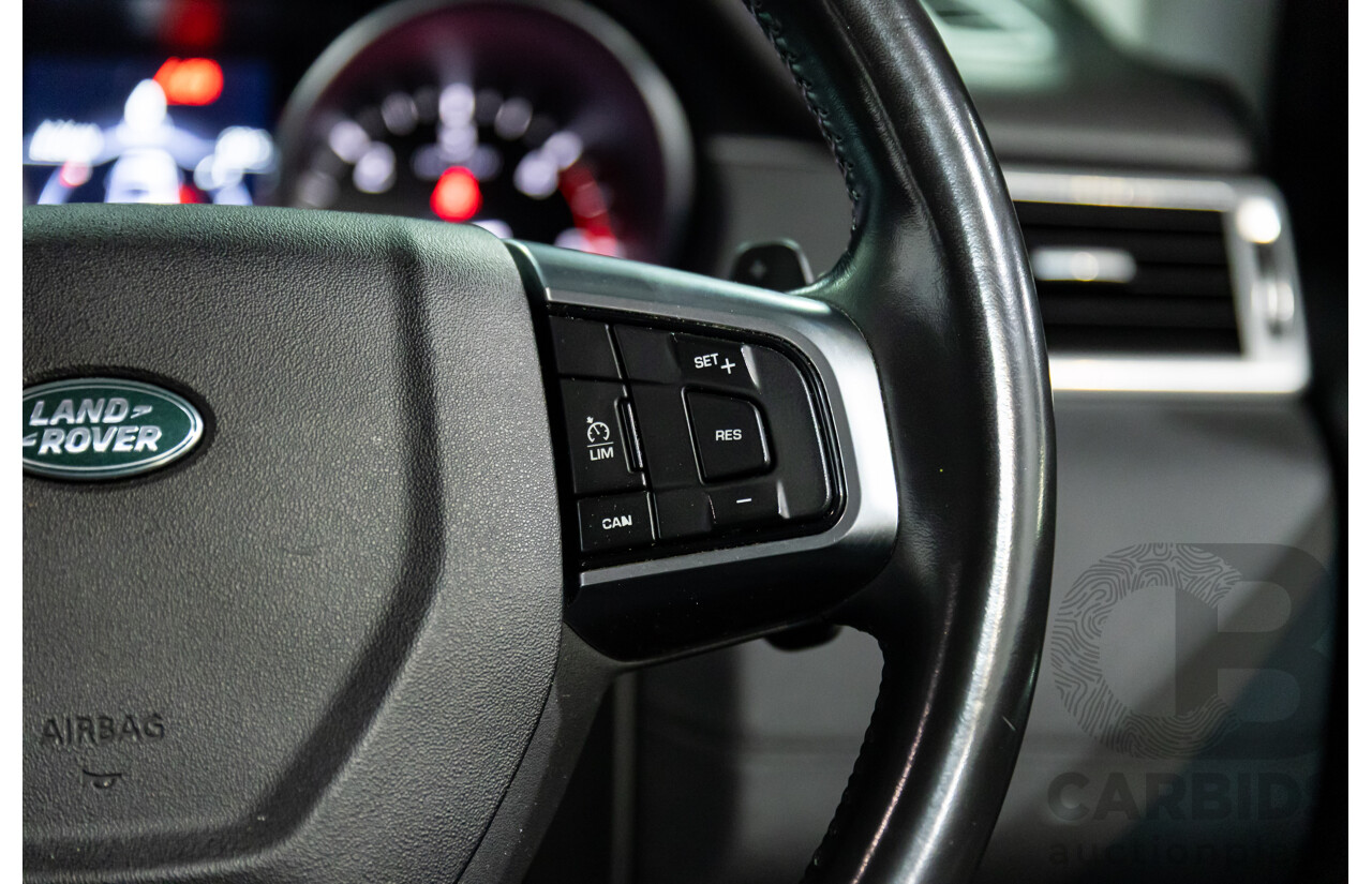 01/2018 Land Rover Discovery Sport TD4 SE (110kW AWD) L550 MY18 4d Wagon Narvik Black Turbo Diesel 2.0L - 7 Seater