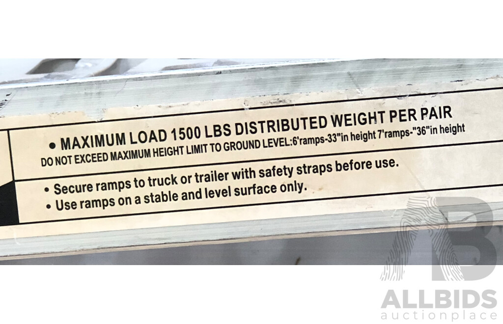 270mm Aluminium Motor Cycle Ramp