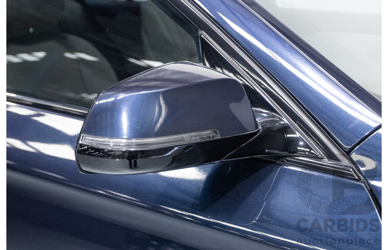 6/2015 BMW 535i M Sport F10 MY14 LCI 4D Sedan Blue Brillanteffekt Metallic Turbo 3.0L