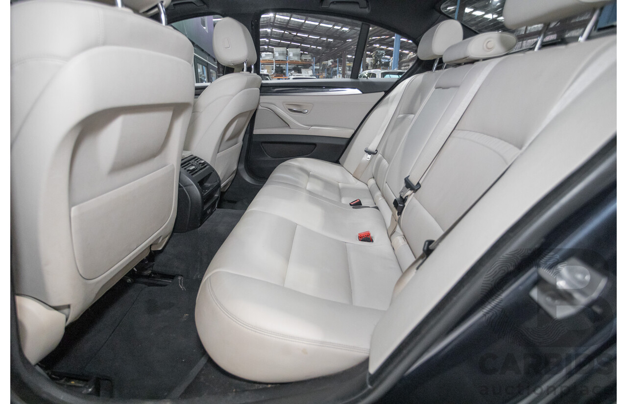 6/2015 BMW 535i M Sport F10 MY14 LCI 4D Sedan Blue Brillanteffekt Metallic Turbo 3.0L