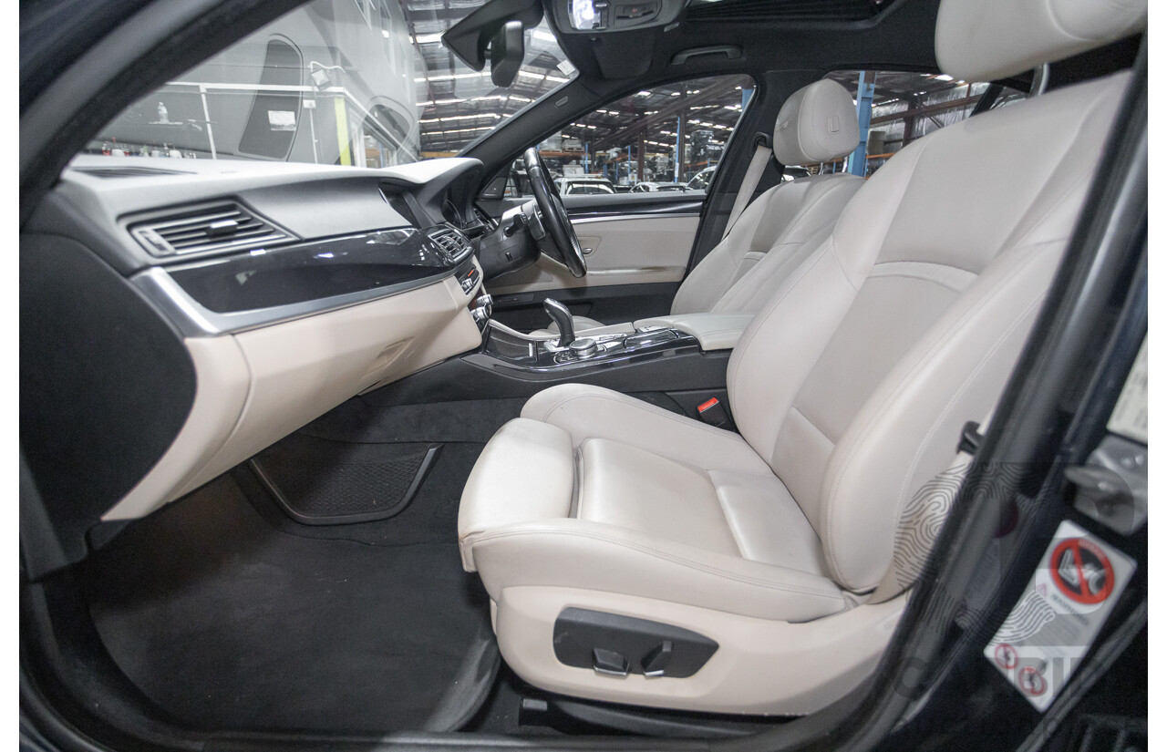 6/2015 BMW 535i M Sport F10 MY14 LCI 4D Sedan Blue Brillanteffekt Metallic Turbo 3.0L