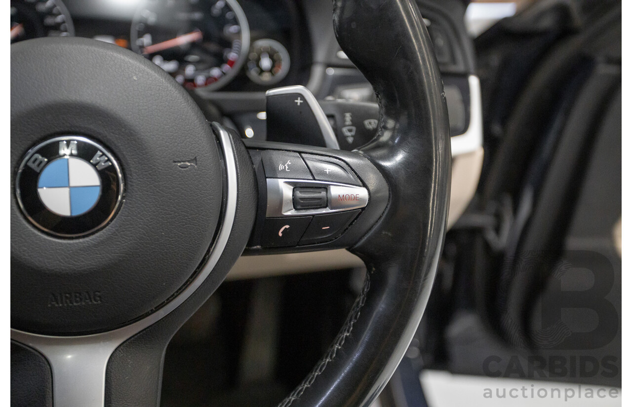 6/2015 BMW 535i M Sport F10 MY14 LCI 4D Sedan Blue Brillanteffekt Metallic Turbo 3.0L