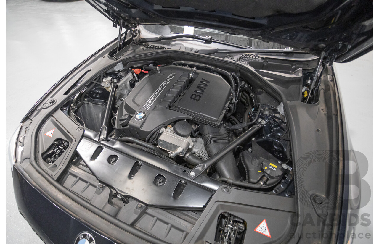 6/2015 BMW 535i M Sport F10 MY14 LCI 4D Sedan Blue Brillanteffekt Metallic Turbo 3.0L