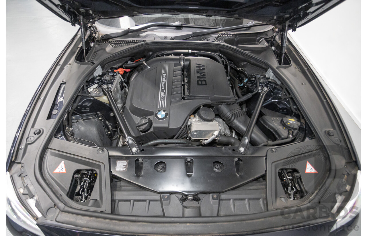 6/2015 BMW 535i M Sport F10 MY14 LCI 4D Sedan Blue Brillanteffekt Metallic Turbo 3.0L