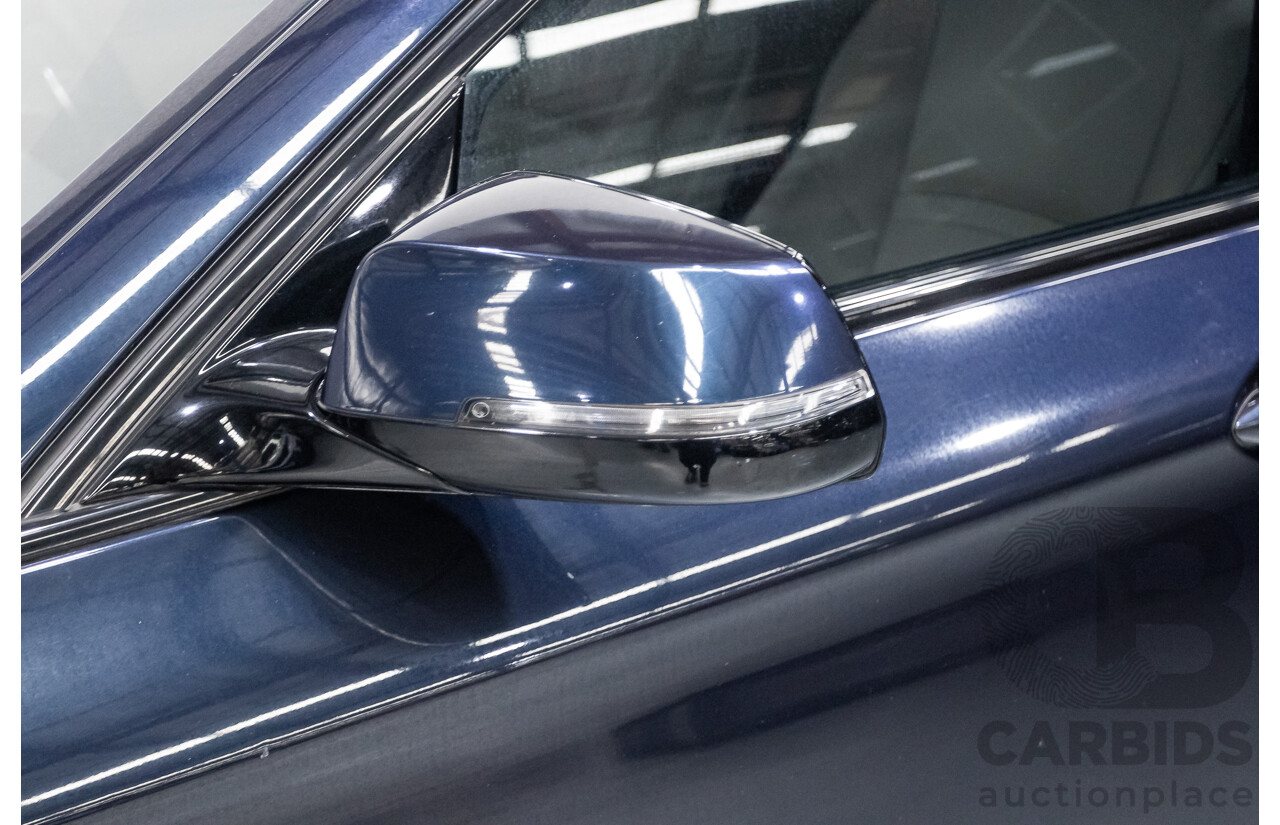 6/2015 BMW 535i M Sport F10 MY14 LCI 4D Sedan Blue Brillanteffekt Metallic Turbo 3.0L