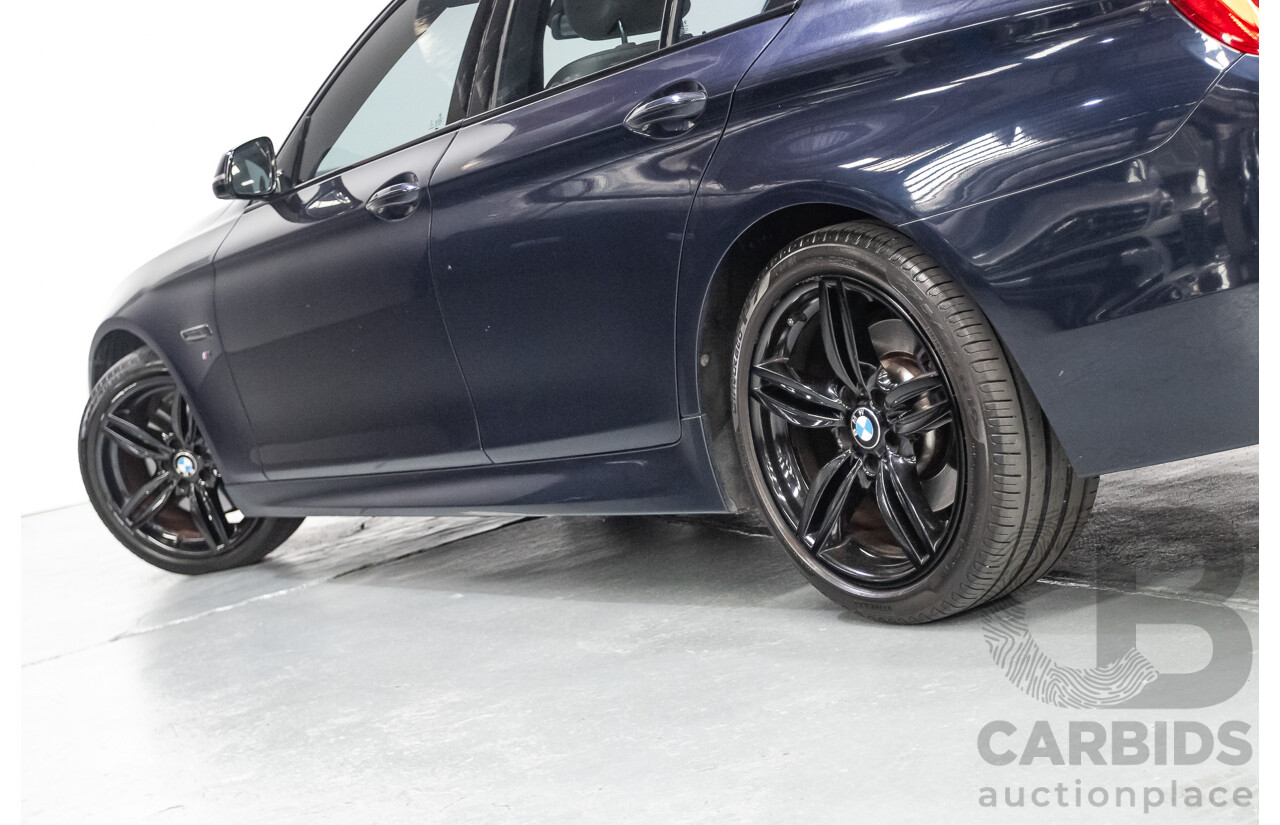 6/2015 BMW 535i M Sport F10 MY14 LCI 4D Sedan Blue Brillanteffekt Metallic Turbo 3.0L
