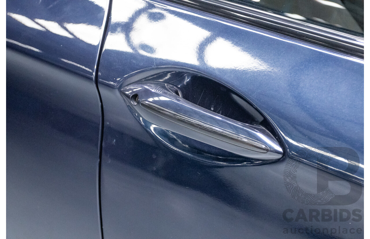 6/2015 BMW 535i M Sport F10 MY14 LCI 4D Sedan Blue Brillanteffekt Metallic Turbo 3.0L