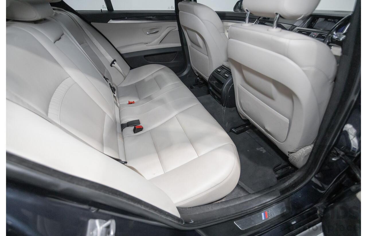 6/2015 BMW 535i M Sport F10 MY14 LCI 4D Sedan Blue Brillanteffekt Metallic Turbo 3.0L