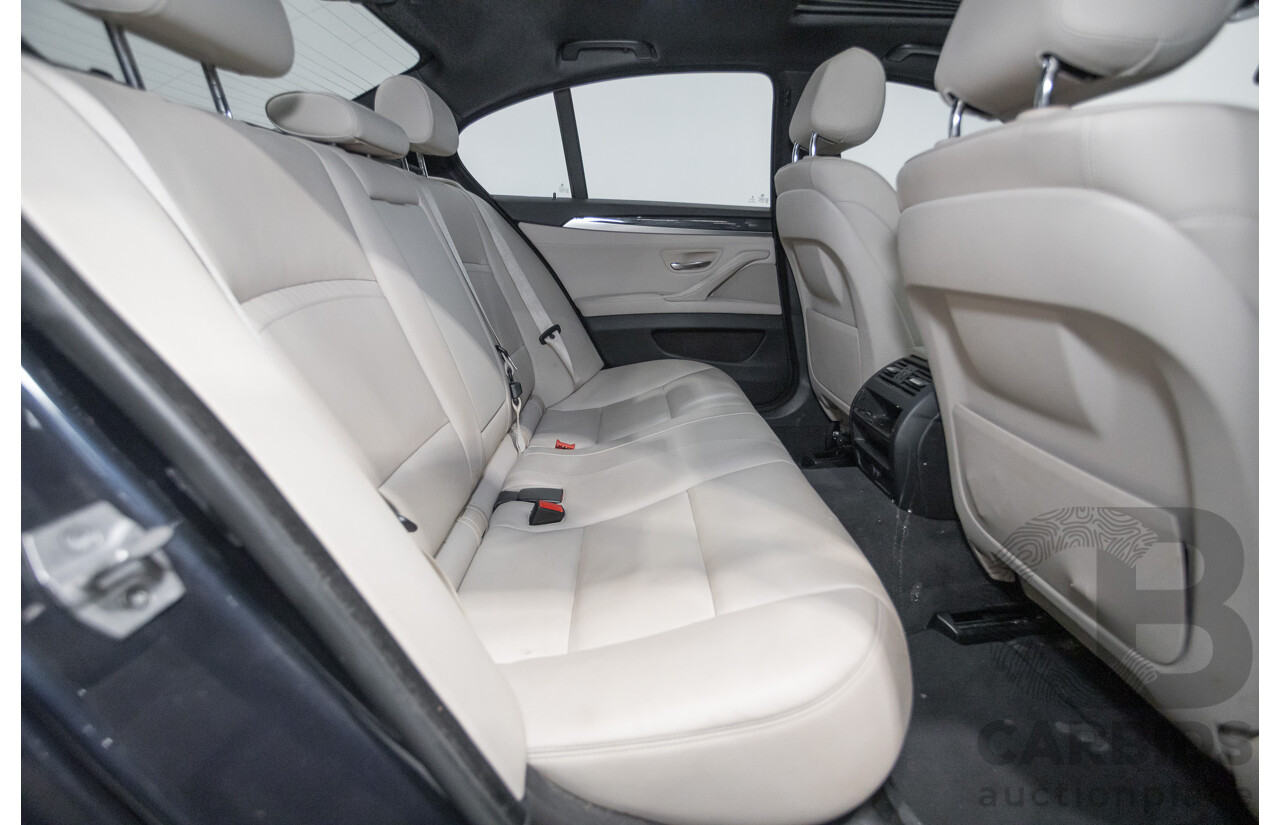 6/2015 BMW 535i M Sport F10 MY14 LCI 4D Sedan Blue Brillanteffekt Metallic Turbo 3.0L