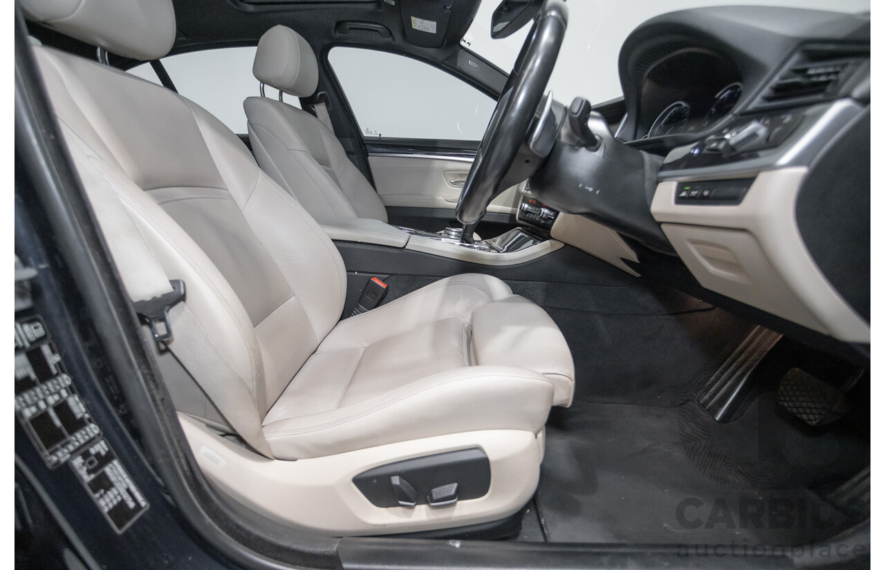 6/2015 BMW 535i M Sport F10 MY14 LCI 4D Sedan Blue Brillanteffekt Metallic Turbo 3.0L