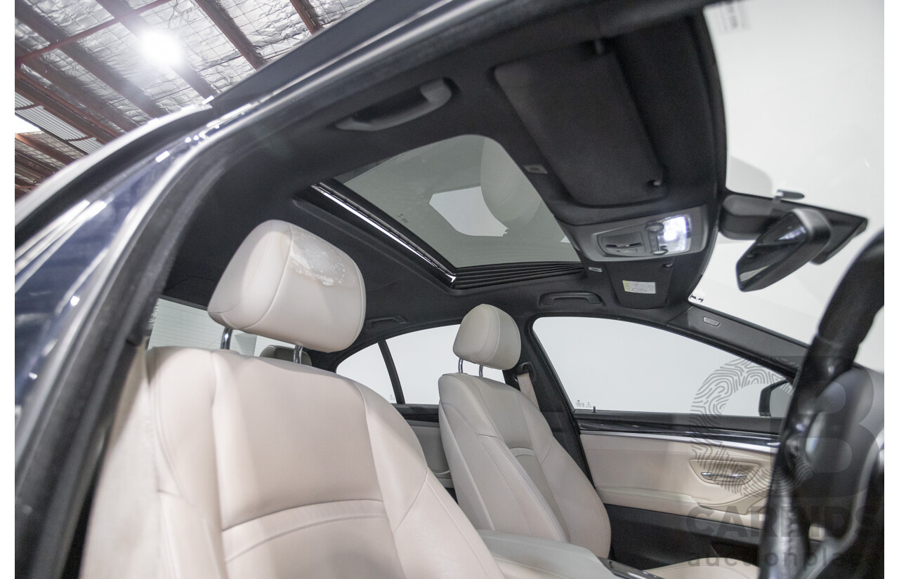 6/2015 BMW 535i M Sport F10 MY14 LCI 4D Sedan Blue Brillanteffekt Metallic Turbo 3.0L