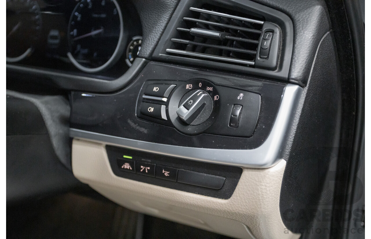 6/2015 BMW 535i M Sport F10 MY14 LCI 4D Sedan Blue Brillanteffekt Metallic Turbo 3.0L