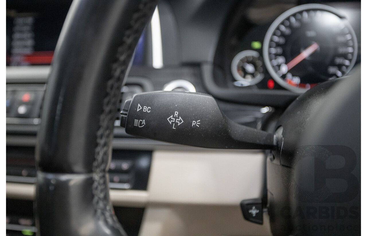 6/2015 BMW 535i M Sport F10 MY14 LCI 4D Sedan Blue Brillanteffekt Metallic Turbo 3.0L